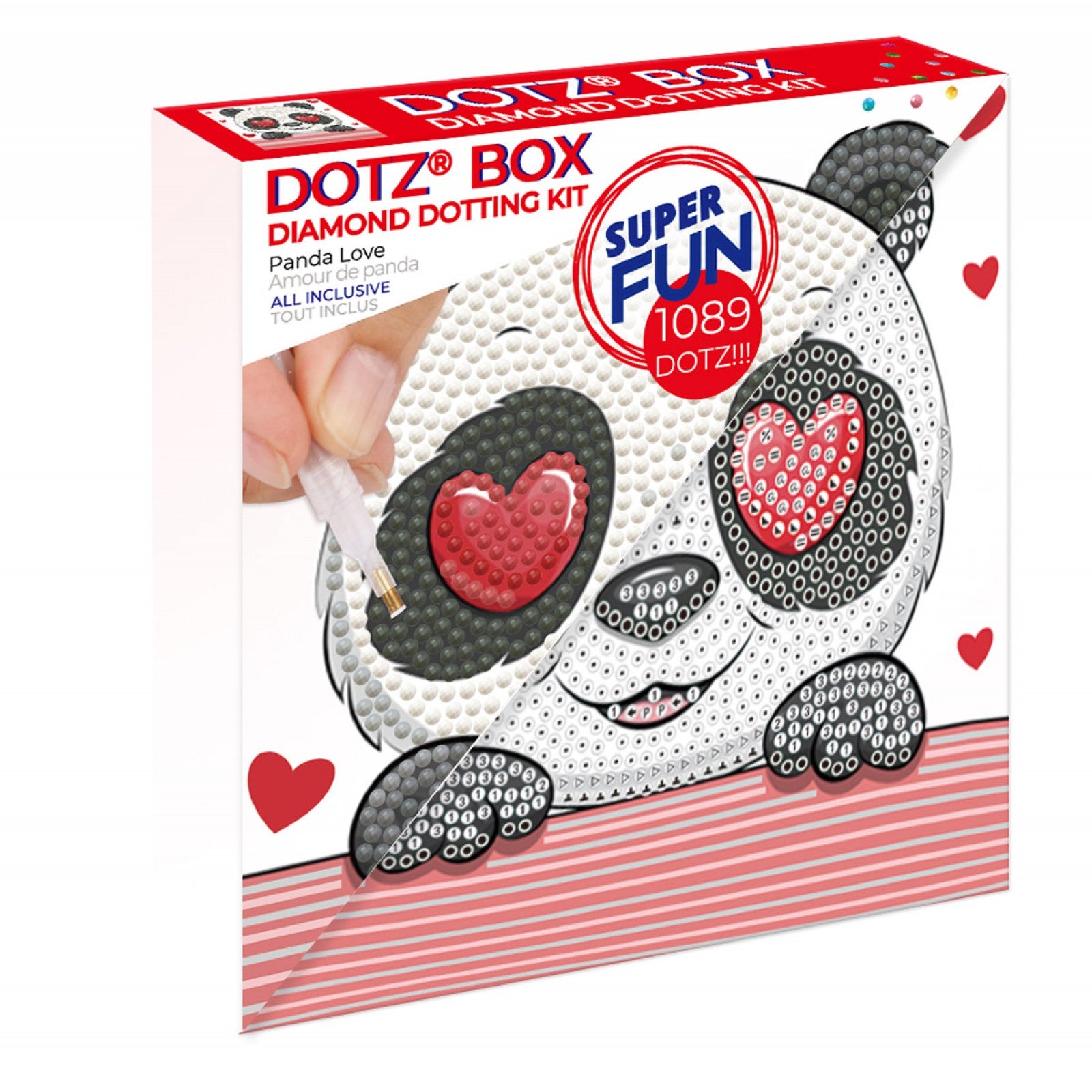 Amour de panda  - Bricolage Dotz Box