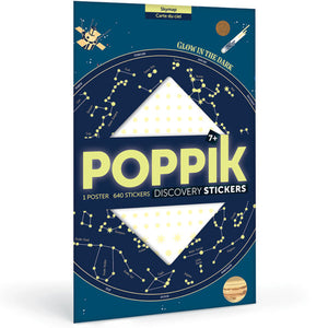 Poppik - Carte du ciel  - 640 stickers